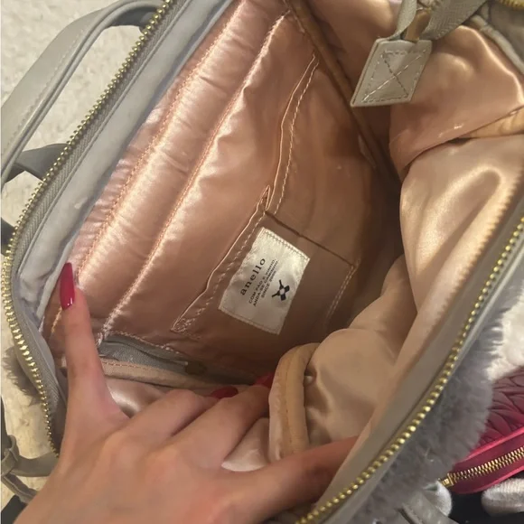 Anello Faux Fur Mini Backpack - Picture 2 of 6